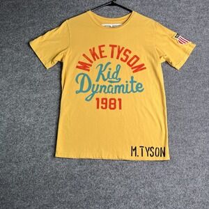 Retired Roots Of Fight Mike Tyson Kid Dynamite T-Shirt 1981 USA Made Size Small